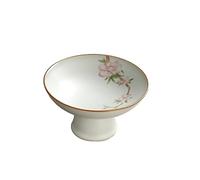 SBJKLYRN Compote de fruits， Céramique à thé et pâtisserie de style chinois Zen de 15 cm pour