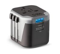 SBS Adaptateur de Voyage Adaptateur de Voyage Universel 12 W