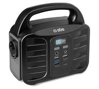 SBS Station De Charge Portable 150 Watts - Avec USB-A, USB-C, Prise CA, Prise CC