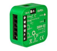 Zamel Supla - Contrôleur de Porte de Garage WIFI SBW-02 I Durable Commande Intelligent Automatique I Compatible avec Application Mobile - Blanc