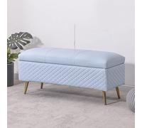 SBZIOJHDR Banc de Rangement pour Chaussures, Banc Ottoman de Rangement en Cuir avec boîte Coussins, Banc d'extrémité lit Pieds for Porte d'entrée