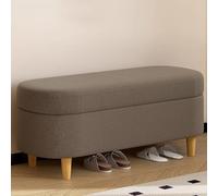 SBZIOJHDR Banc de Rangement pour Chaussures, Banc Ottoman de Rangement en Velours avec siège rembourré, boîte 80 cm, Repose-Pieds