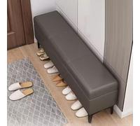 SBZIOJHDR Banc de Rangement pour Chaussures, Siège rembourré en Simili Cuir, Banc Long, de Rangement, Bout lit, étroit for Foyer, Chambre à Coucher