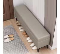 SBZIOJHDR Banc de Rangement pour Chaussures, Siège rembourré en Simili Cuir, Banc Long, de Rangement, Bout lit, étroit for Foyer, Chambre à Coucher