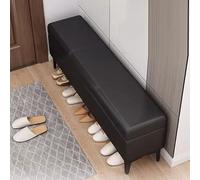 SBZIOJHDR Banc de Rangement pour Chaussures, Siège rembourré en Simili Cuir, Banc Long, de Rangement, Bout lit, étroit for Foyer, Chambre à Coucher