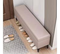 SBZIOJHDR Banc de Rangement pour Chaussures, Siège rembourré en Simili Cuir, Banc Long, de Rangement, Bout lit, étroit for Foyer, Chambre à Coucher