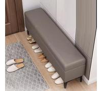 SBZIOJHDR Banc de Rangement pour Chaussures, Siège rembourré en Simili Cuir, Banc Long, de Rangement, Bout lit, étroit for Foyer, Chambre à Coucher