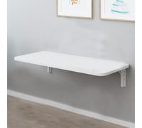 SBZIOJHDR Table à abattants, Table de buanderie Pliante, Bureau d'ordinateur Pliable Mural(60x30cm/23.6x11.8 inches)