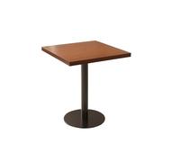 SBZIOJHDR Table Basse, Table de Bar équipée d'un Plateau en Bois Massif Pur et d'une Base Fer, Petite Salle à Manger(4)