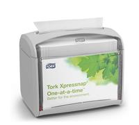 SCA 272613 Tork Xpressnap Distributeur de table, gris clair (Lot de 4)