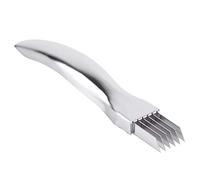 Scallion Slicer - Trancheur à oignons en acier inoxydable Nikou Coupe-échalotes Couperet de légumes Gadget