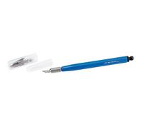 Scalpel de précision - PEARL - Outil de découpe - Manche antidérapant - 20 lames de rechange