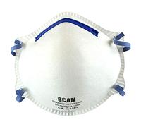 Scan PPEP2MB de Protection moulés jetables FFP2 Lot de 20 masques