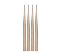 Scandi Essentials Bougie antique Atmosphere 32 cm. lot de 4 Sable