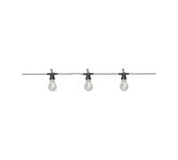 Scandi Essentials Guirlande lumineuse noire Wisp 405 cm. 10 lumières