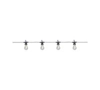 Scandi Essentials Guirlande lumineuse noire Wisp 855 cm. 20 bougies