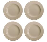 Scandi Living Assiette Dots 28cm Lot de 4 Beige