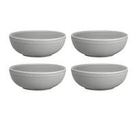 Scandi Living Bol Dots 60cl Lot de 4 Gris