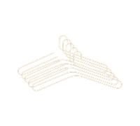 Scandi Living Cintre Smooth lot de 5 Beige