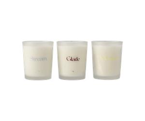 Scandi Living Coffret cadeau Bougie parfumée 70g lot de 3 Stream/Glade/Meadow