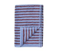 Scandi Living Drap de bain Drift 100x150 cm Bleu-rouge