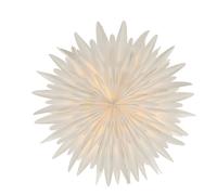 Scandi Living Étoile de l'avent blanche Luna 60 cm