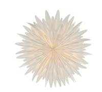 Scandi Living Étoile de l'avent blanche Luna 80 cm
