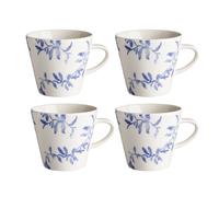 Scandi Living Lot de 4 mugs Havspil 30 leu-blanc