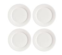 Scandi Living Lot de 4 petites assiettes Kalk 21cm blanc