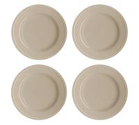 Scandi Living Petite assiette Dots 22cm Lot de 4 Beige