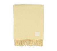 Scandi Living Plaid en coton Loom 125x170 cm Buttercream