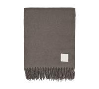 Scandi Living Plaid en coton Loom 125x170 cm Taupe