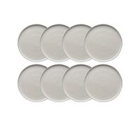 Scandi Living Sandsbro assiette Blanc cassé. Ø26 cm. lot de 8