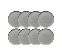 Scandi Living Sandsbro assiette gris clair. Ø26 cm. lot de 8