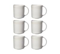 Scandi Living Sandsbro tasse Blanc cassé. 30 cl. lot de 6