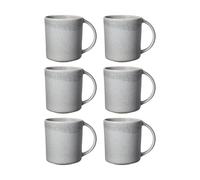Scandi Living Sandsbro tasse gris clair. 30 cl. lot de 6