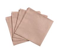 Scandi Living Serviettes de table Clean 45 x 45 cm lot de 4 rose poussiéreux
