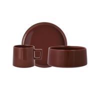 Scandi Living Set petit-déjeuner Taper 12 pièces - Rouge