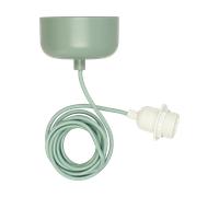Scandi Living Suspension de plafond avec câble de 250 cm Vert