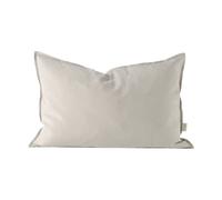 Scandi Living Taie d'oreiller en lin Calm 40x60 cm Greige