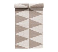 Scandi Living Tapis en plastique Rime greige 70x200cm