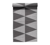 Scandi Living Tapis en plastique Rime gris 70x200cm