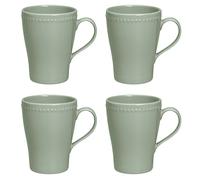 Scandi Living Tasse Dots 35cl Lot de 4 Vert