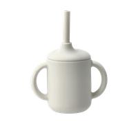 Scandi Living Tasse Idun avec paille en silicone 120 ml Vanille