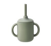 Scandi Living Tasse Idun avec paille en silicone 120 ml Vert