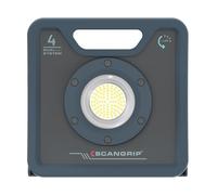Scangrip Nova 4 C+R, Lampe de Travail à LED, avec poignée, fournit Un éclairage fiable et ininterrompu, résistant à l'eau et à la poussière, 4000 Lumen