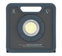 SCANGRIP Nova 6, Lampe De Travail à LED, éclairage Continu, Résistante à l'eau Et à La Poussière, 6000 Lumens