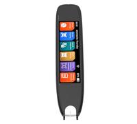 Scanner à Stylo de Traduction, Prise en Charge du Mode Hors Ligne pour 10 Langues, écran Tactile de 3,7 Pouces, Lecteur Numérique 142 Langues pour Les Voyages, Les Affaires et