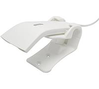 Scanner de Code à Barres USB 1D avec Support mPOP, Blanc