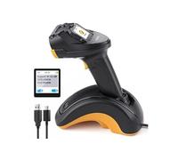 Inateck Scanner de codes-barres Pro 8 Bluetooth 1D/2D/QR Écran tactile Base intelligente Noir